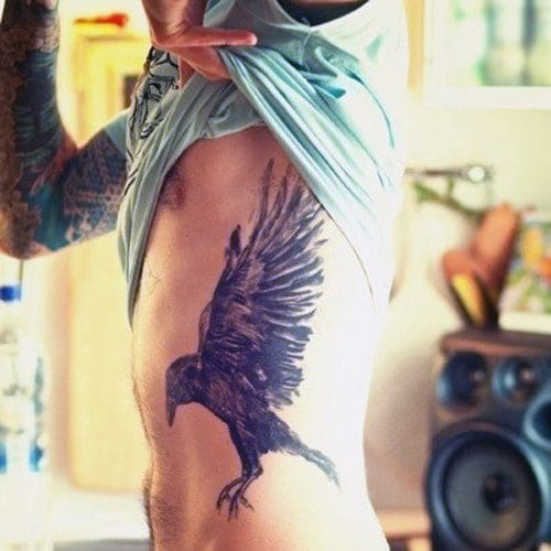 Crow Tattoo For Men