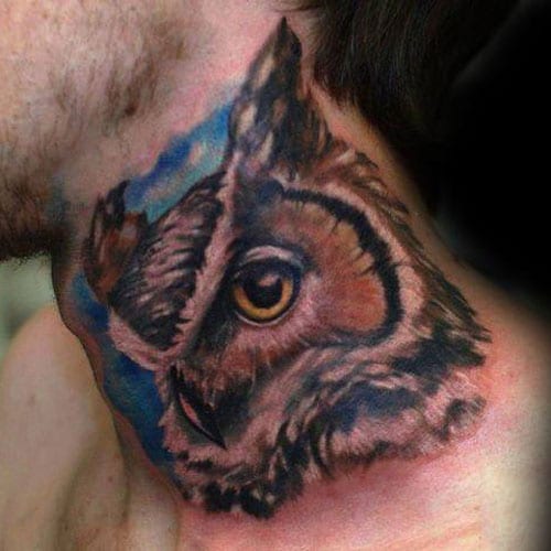 Owl Tattoo For Men