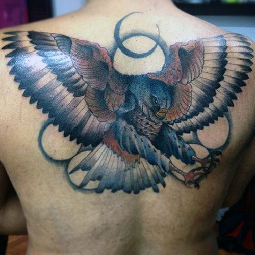 Bird Tattoo on Back