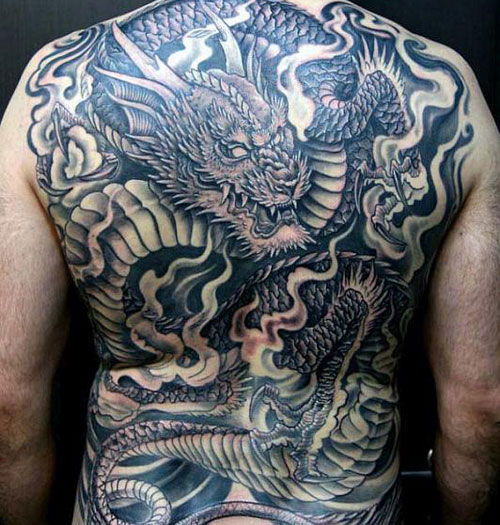 Japanese Dragon Tattoo