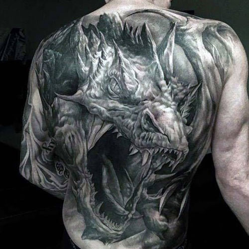 Cool Dragon Tattoo Designs For Guys