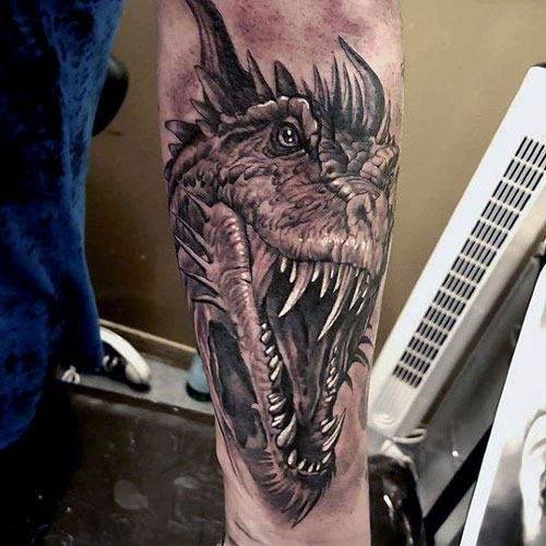 Dragon Forearm Tattoo