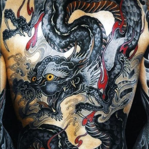 Cool Asian Dragon Tattoos