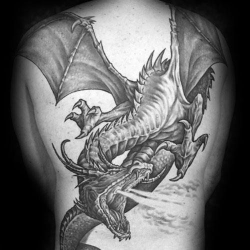 Flying Dragon Tattoo