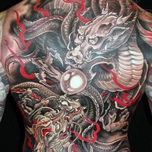 Awesome Asian Dragon Tattoo Designs