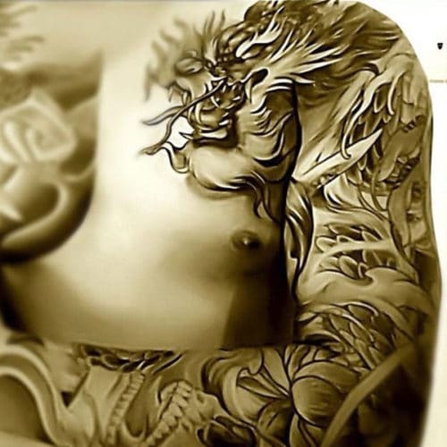 Awesome Dragon Tattoos For Guys