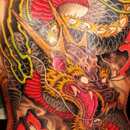 Chinese Dragon Tattoo Designs For Men