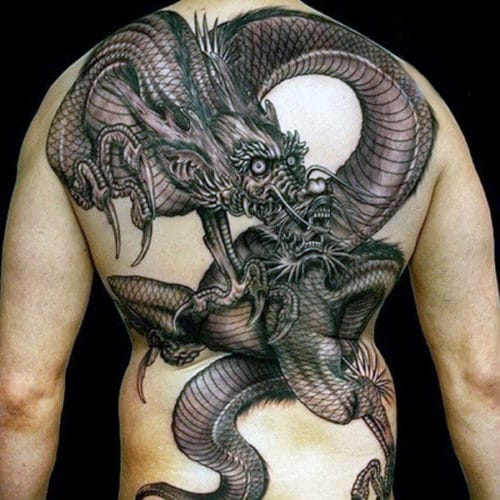 Badass Dragon Tattoo Designs For Guys