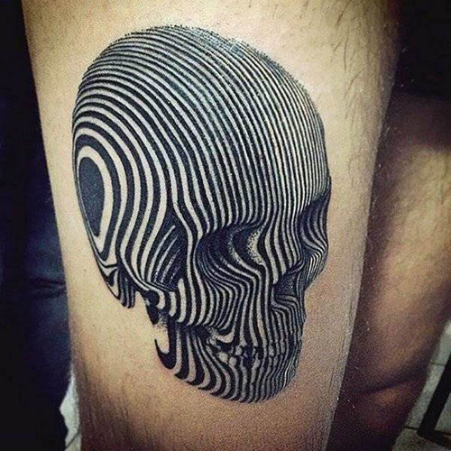 3D Skull Tattoos