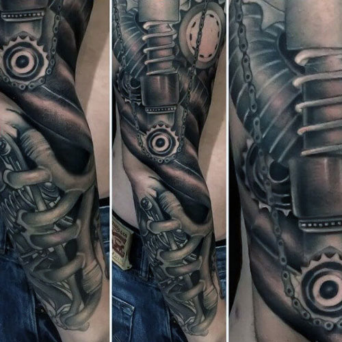 Unique 3D Arm Tattoos