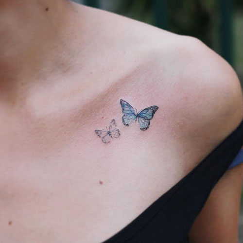 Small Butterfly Tattoo