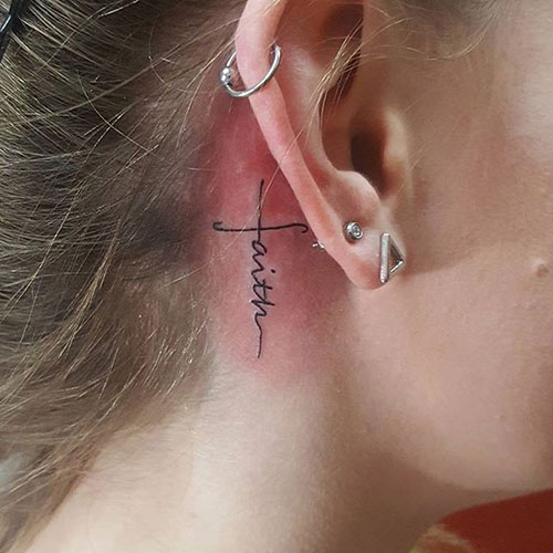 Small Cross Tattoo