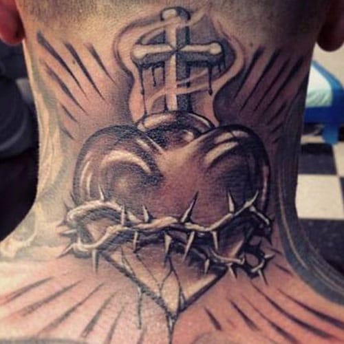 Heart Back Tattoos