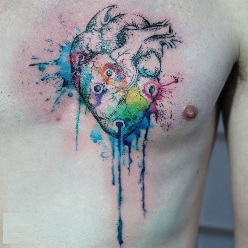 Heart Tattoo Ideas For Men