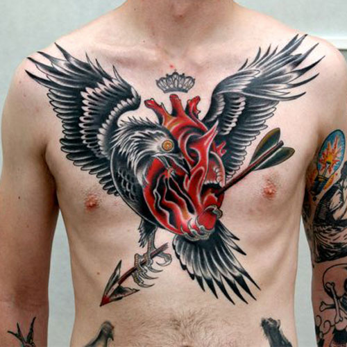 Heart Tattoo Designs For Men