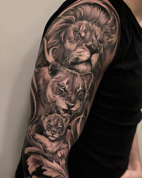 Lion Cub Tattoo
