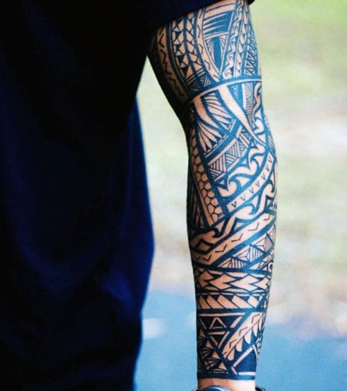 Tribal Forearm Tattoo