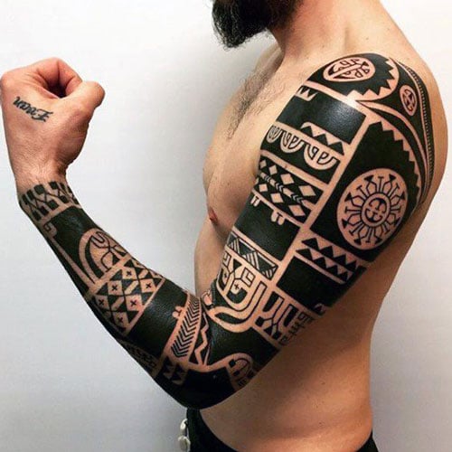 Arm Tribal Tattoos