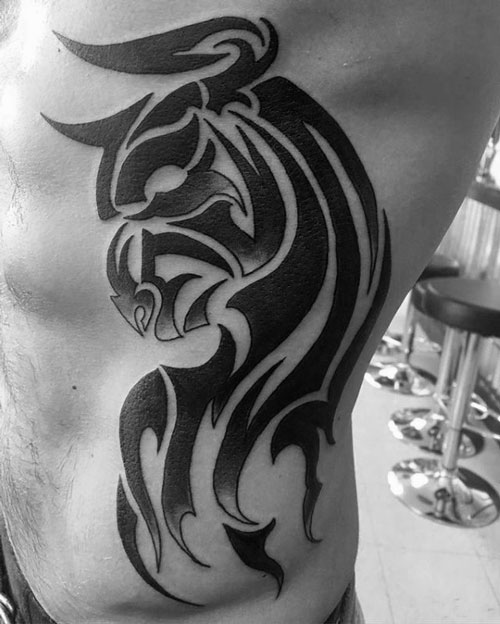 Bull Tribal Tattoo