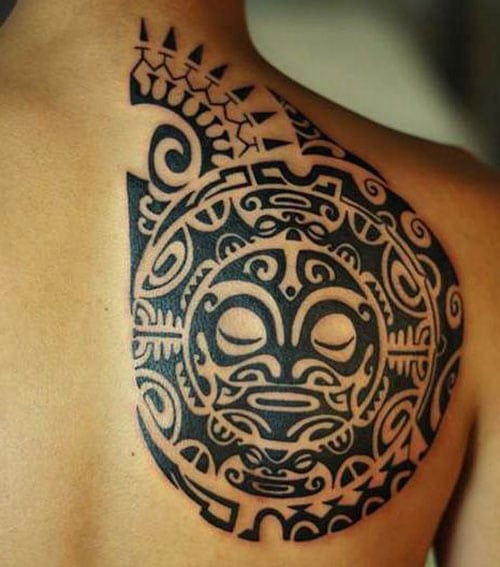 Creative Polynesian Tattoo