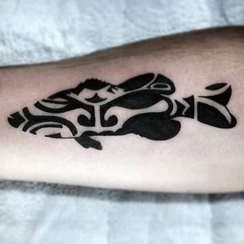 Tribal Fish Tattoo