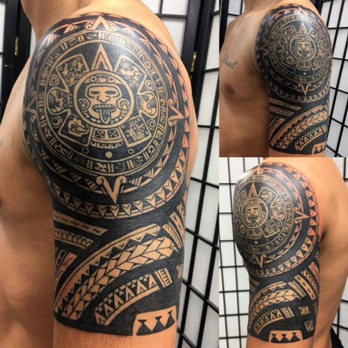 Aztec Warrior Tattoo