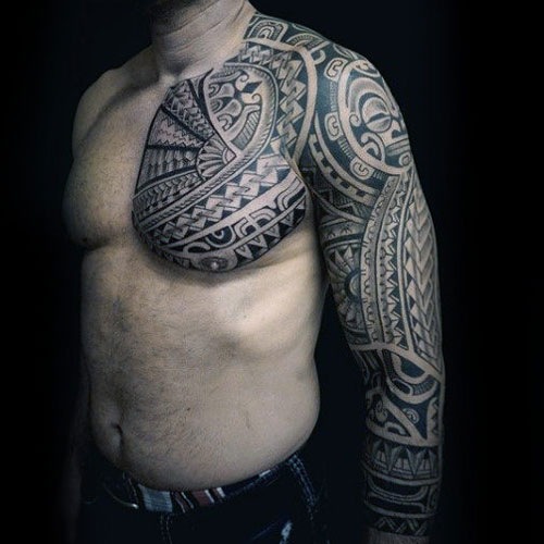 Tribal Tattoo Sleeve