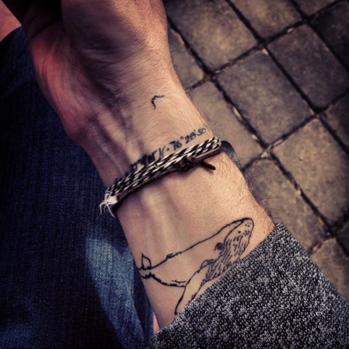 Small Inner Wrist Tattoos For Men