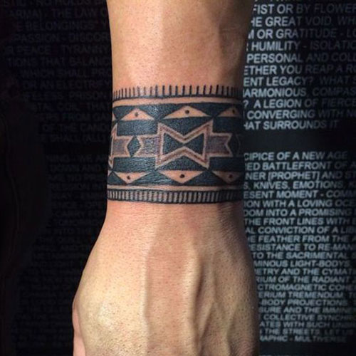 Tribal Wrist Tattoos