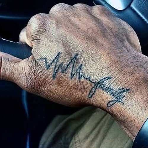 Side Wrist Tattoos For Men