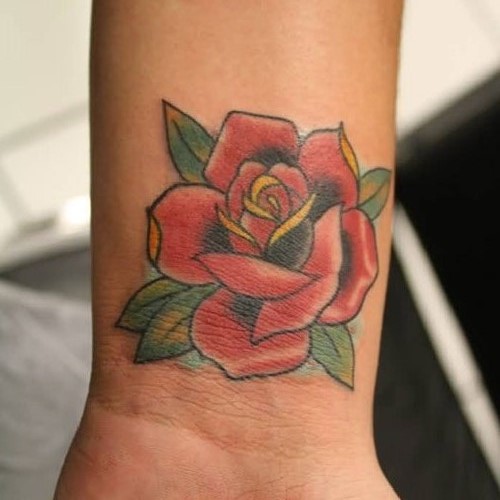 Flower Cuff Tattoo Ideas For Men