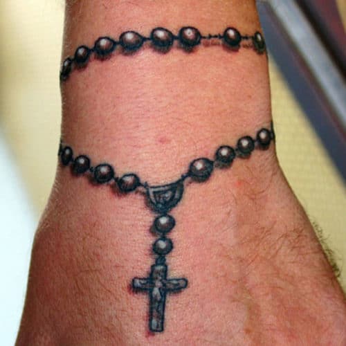 Religious Wrist Tattoos For Men