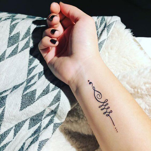 Beautiful Mental Illness Semicolon Tattoo