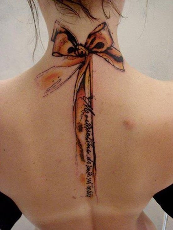 bow tattoo (14)