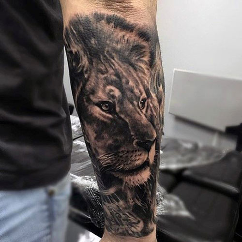 Lion Tattoo Ideas For Men