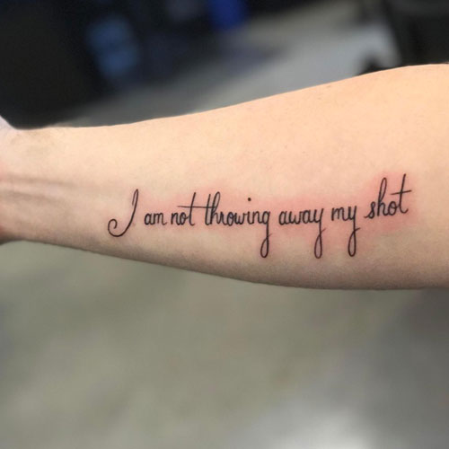 Quote Tattoo