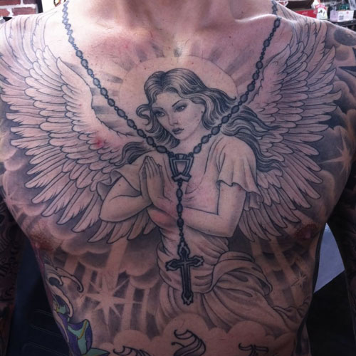 Angel Tattoo Ideas For Men