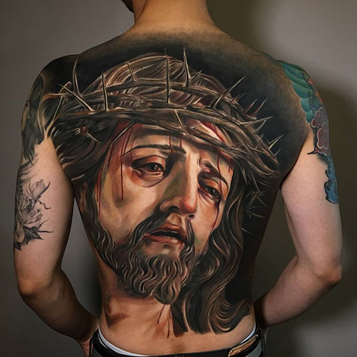Christian Jesus Tattoo