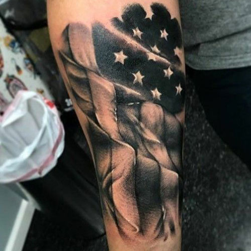 American Flag Tattoo