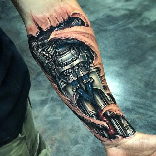 Biomechanical Tattoo