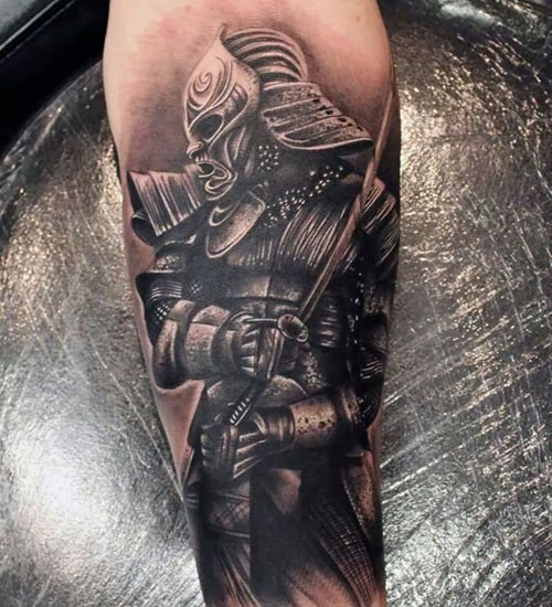 Samurai Warrior Tattoo Ideas For Men