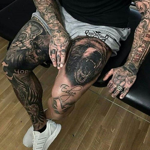 Thigh Tattoo
