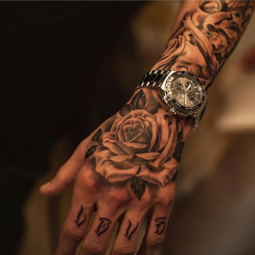 Hand Tattoo Ideas For Men