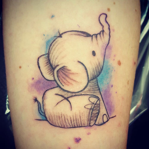 Unique Elephant Tattoo Ideas For Women