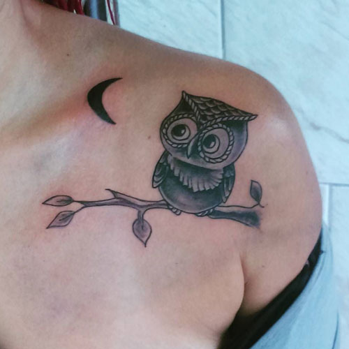 Cool Owl Tattoo Ideas For Women