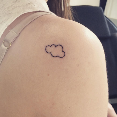 Cloud Tattoos For Women