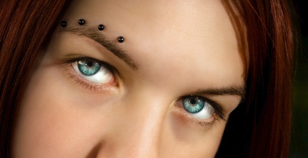 Eyebrow piercing designs56