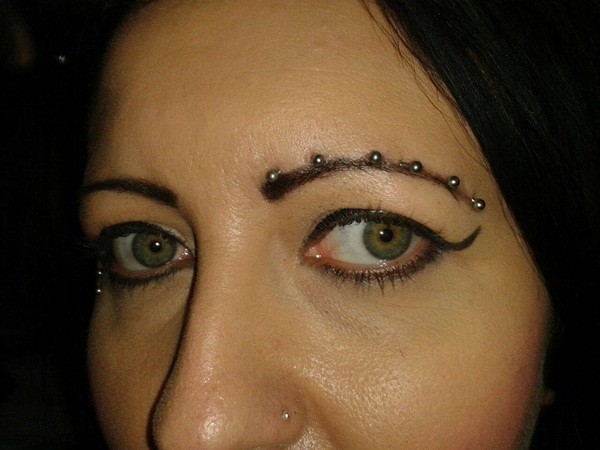 Eyebrow piercing designs62